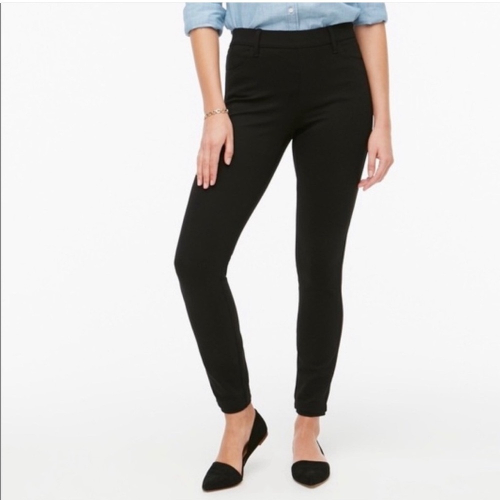 J. Crew Gigi Pant Cropped Skinny Pants in Black Women’s Size 10